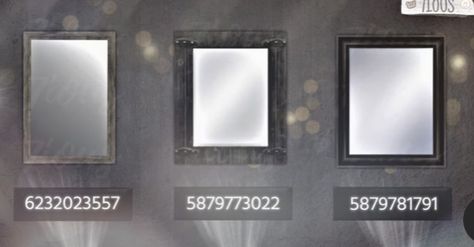 Mirror Decal Codes, Bloxburg Mirror Decals Codes, Bloxburg Mirror, Mirror Decals Bloxburg, Id Bloxburg, Bloxburg Picture Codes, Roblox Decal Codes, Picture Codes, Bloxburg Decals Codes Aesthetic