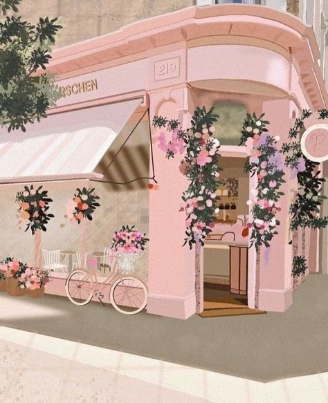 Hanging Illustration, Paint Color Ideas, Exterior Paint Color, Lifestyle Art, Girly Art Illustrations, Dreamy Art, Art Inspiration Painting, Cute Backgrounds, Exterior House