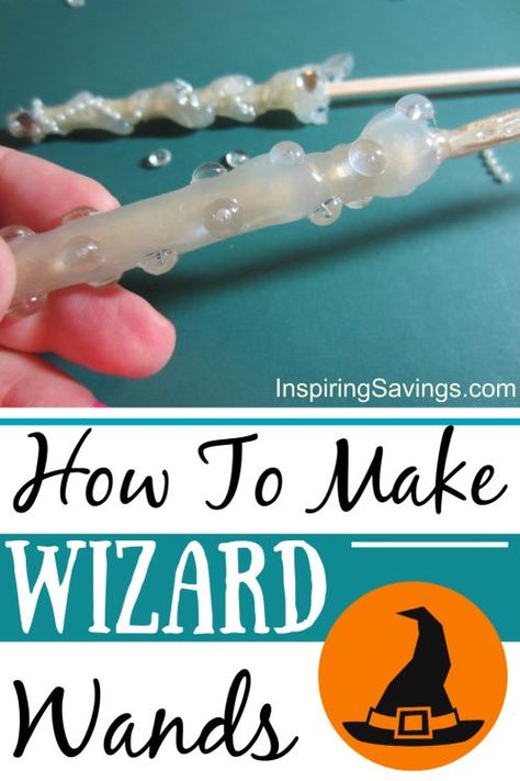 Make homemade Wizard Wands out of chops sticks and hot glue. This craft is not only perfect for your Halloween Costume, but for dress up too. Crafts With Hot Glue, Hot Glue Art, Glue Stick Crafts, Diy Glue, Nan Goldin, Glue Craft, Glue Art, Wizard Wand, Fun Halloween Crafts