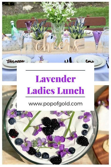 Rustic Lavender Ladies Lunch #tabledecor #rustic #country #tablescape #tablesetting Ladies Party Themes, Ladies Only, Ladies Tea, Party Styling, Summer Party Themes, Ladies Lunch, Ladies Luncheon, Fundraiser Ideas, Tablescape Ideas