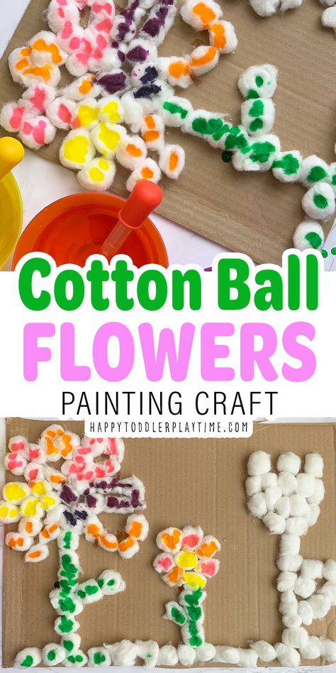 Flower Art Toddlers, Garden Crafts For Infants, Planting Activities For Toddlers, Spring Day Activities, Flowers Activities For Kids, April Activities For Kids, Flower Activities For Toddlers, Garden Activities For Preschool, Spring Toddler Activities