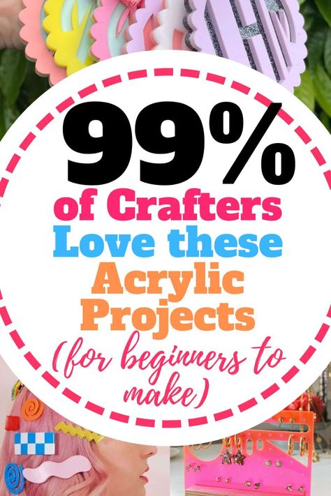 99% of Crafters Will Love These Acrylic Projects Made with a Portable Laser Engraver - Paper Flo Designs Back To School Tags, Acrylic Projects, Acrylic Items, Making Keychains, Acrylic Crafts, Wood Laser Ideas, Laser Engraved Acrylic, Graduation Cupcake Toppers, Acrylic Tutorials