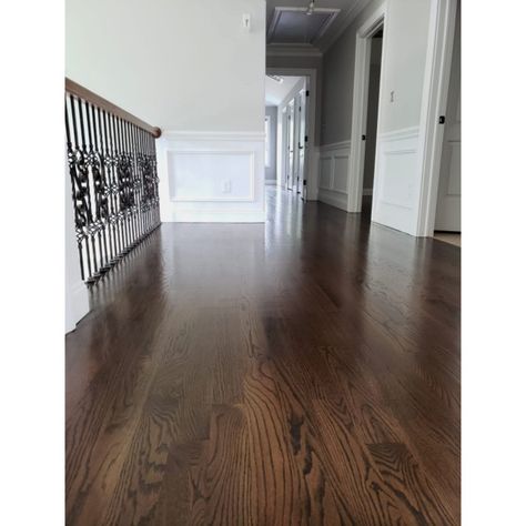 Jacobean Stain - Hall - New York - by Magnus Flooring LLC | Houzz Hardwood Floor Stain Colors, Floor Stain Colors, Jacobean Stain, Floor Stain, Pictures Ideas, Photos Ideas, Stain Colors, Hardwood Floors, Stairs