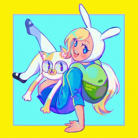 Paula🌹 on X: "Fionna and Cake #illustration #fanart #AdventureTimeFionnaAndCake https://t.co/egf1IvMI1P" / X Fiona And Cake, Fionna And Cake, Black Kawaii, Cake Illustration, Adventure Time Finn, Adventure Time Art, Old Cartoons, Cartoon Shows, Best Artist