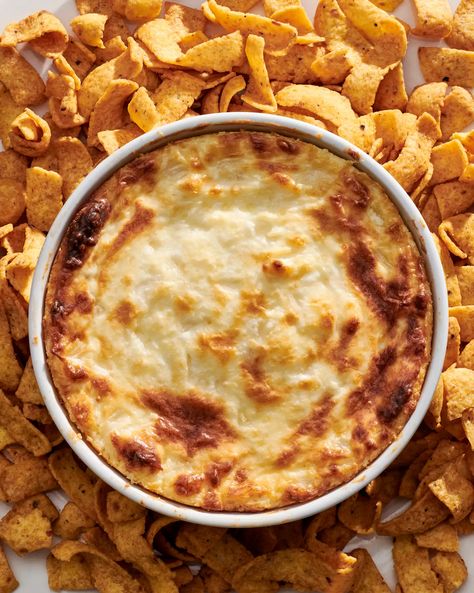 Onion Souffle Dip, Onion Soufflé, Onion Souffle, Yum Snacks, Hor Dourves, Best Superbowl Food, Ricotta Dip, Cheese Spreads, Homemade Fried Chicken