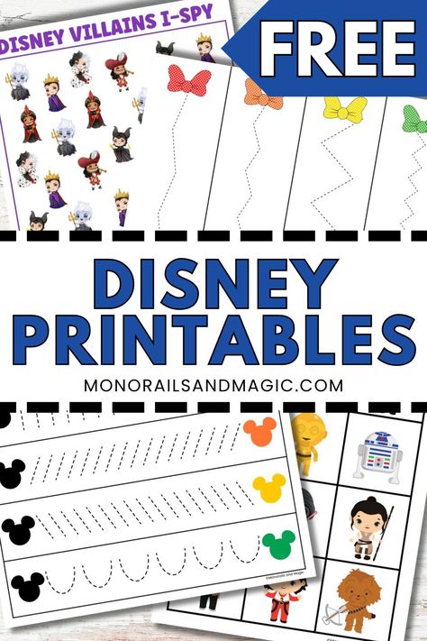 Disney Activity Sheets Free Printables, Disney Bingo Printable Free, Disney Preschool Activities, Disney Crafts Preschool, Disney Activities For Kids, Disney Printables Free, Tk Ideas, Disney Lessons, Disney Crafts For Kids