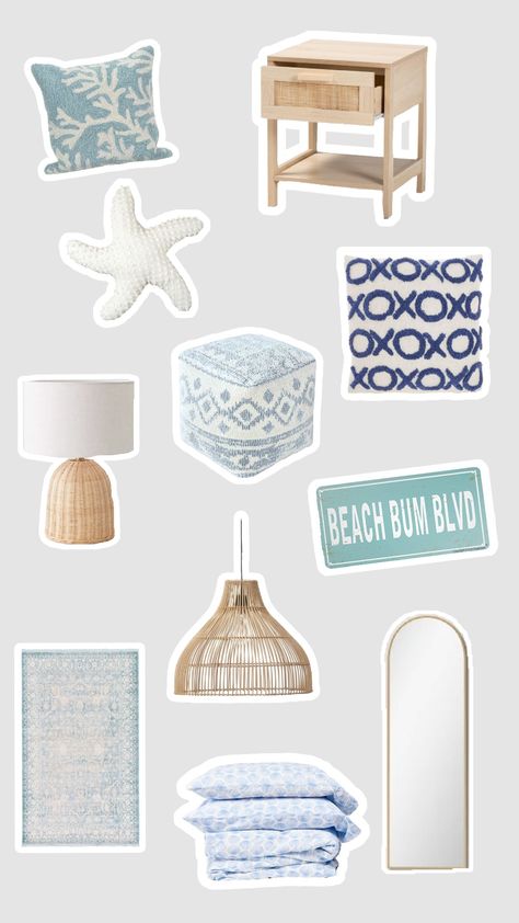 boho beach bedroom!! Boho Beach Bedroom, Coastal Boho Bedroom, Coastal Room Decor, Teen Room Designs, Beachy Bedroom, Room Vibes, Coastal Room, Room Theme, Coastal Boho