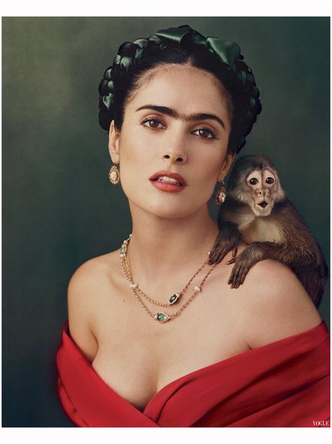 Salma Hayek as Frida Kahlo - Vogue, October 2002 Photo Annie Leibovitz Frida Kahlo Salma Hayek, Annie Leibovitz Portraits, Annie Leibovitz Photos, Annie Leibovitz Photography, Best Portrait Photographers, Selma Hayek, Frida Art, Frida Kahlo Art, Saatchi Gallery