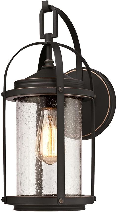 Wall Mount Lantern, Outdoor Light Fixtures, Outdoor Wall Lantern, Outdoor Light, Seeded Glass, Wall Fixtures, Wall Lantern, Porch Lighting, Outdoor Wall Lights