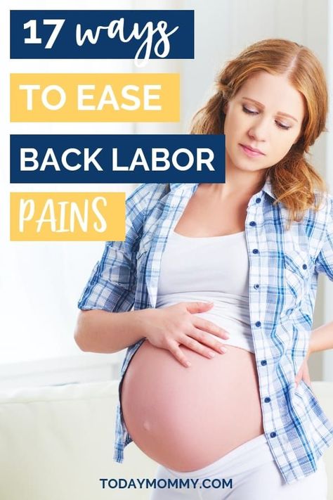 What Is Back Labor? Learn the signs of back labor, how to relieve your back labor, which birth positions are best for back labor and tips incase your have back labor! #pregnancy #laboranddelivery #pregnancytips Back Labor, Pumping Moms, Baby Sleep Problems, Mom To Be, After Baby, Pregnant Mom, First Time Moms, Pregnancy Tips, Breast Milk