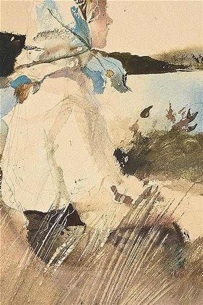 Andrew Wyeth watercolor – Pesquisa Google em 2020 Andrew Wyeth Watercolor, Andrew Wyeth Paintings, Andrew Wyeth Art, Perspective Art, Andrew Wyeth, Watercolor Artist, Portrait Art, American Art, Portrait Painting