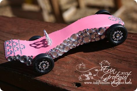 pinewood derby car designs for girls - Google Search (just had to have this on hand) Pinewood Derby Cars Ideas, Pinewood Derby Car Ideas, Derby Car Ideas, Derby Car Designs, Preppy Car Accessories, Preppy Car, Pinewood Derby Car, Derby Ideas, Derby Car