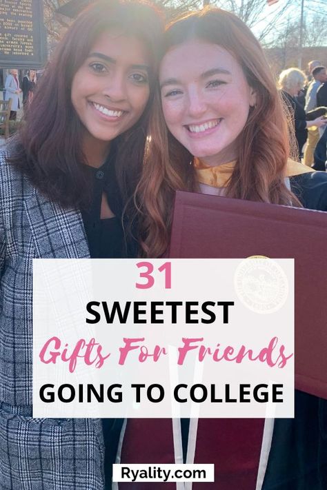 College Gifts For Friends, College Graduation Gift Basket, College Basket, College Gift Baskets, Graduation Gift Basket, List Of Gift Ideas, Graduation Gifts For Best Friend, College Necessities, College Girl Gifts