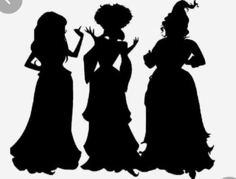 Witches Silhouette, Hermanas Sanderson, Halloween Signs Diy, Hocus Pocus Party, Hocus Pocus Witches, Witch Silhouette, Sanderson Sisters Hocus Pocus, Casa Halloween, Halloween Decals