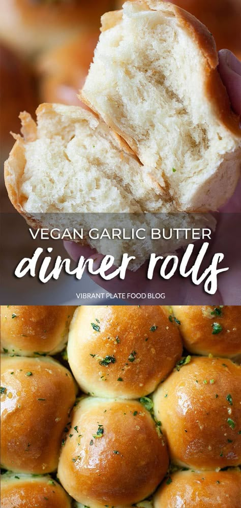 Vegan Bread Rolls Recipe, Vegan Sourdough Rolls, Vegan Dinner Rolls Easy, Vegan Dinner Rolls Recipe, Vegan Yeast Rolls, Vegan Rolls Recipe, Vegan Sourdough Recipes, Dairy Free Rolls, Soft Yeast Rolls Recipe