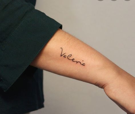 Valerie Tattoo, Name Tattoo, Name Tattoos, Tattoos For Women, Tattoo Quotes, Tattoos, For Women, Quick Saves