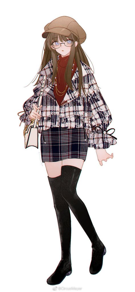 Character Design Girl, Fashion Figures, Character Outfits, Anime Outfits, Manga Girl, Anime Style, Classy Outfits, Runway Fashion, Fashion Art