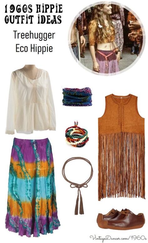 Hippie Outfits 60s, 1960s Fashion Hippie, Hippie Outfit Ideas, 1960s Outfit, Flower Child Hippie, 60s Hippie, Outfit Combos, Tie Dye Hippie, Mode Hippie