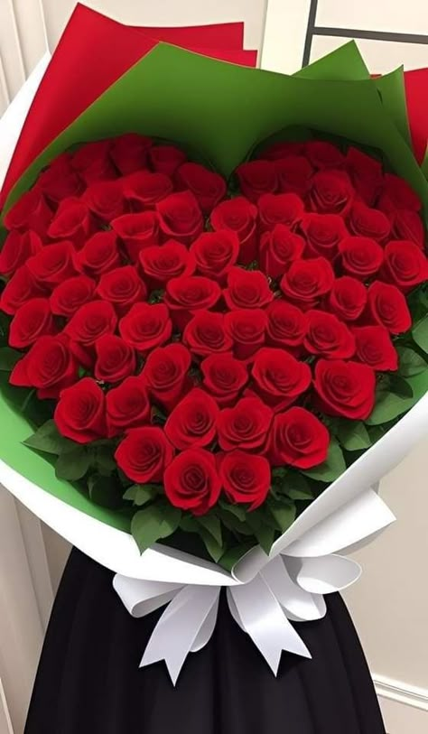 Red Rose Flower Bouquet, Large Bouquet Of Flowers, Red Roses Bouquet, Birthday Flowers Bouquet, Love Rose Flower, Happy Birthday Cake Pictures, Rose Flower Arrangements, Good Morning Flowers Rose, Birthday Wishes Flowers