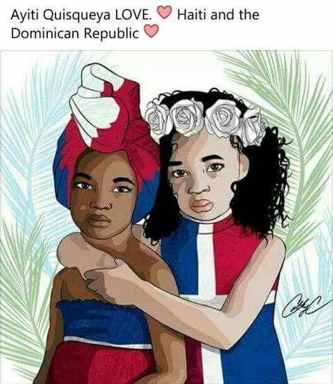 Haiti and the Dominican Republic Dominican Art, The Dominican Republic, Dominican Republic, Haiti, Wall Art, Wall, Hair, White, Art