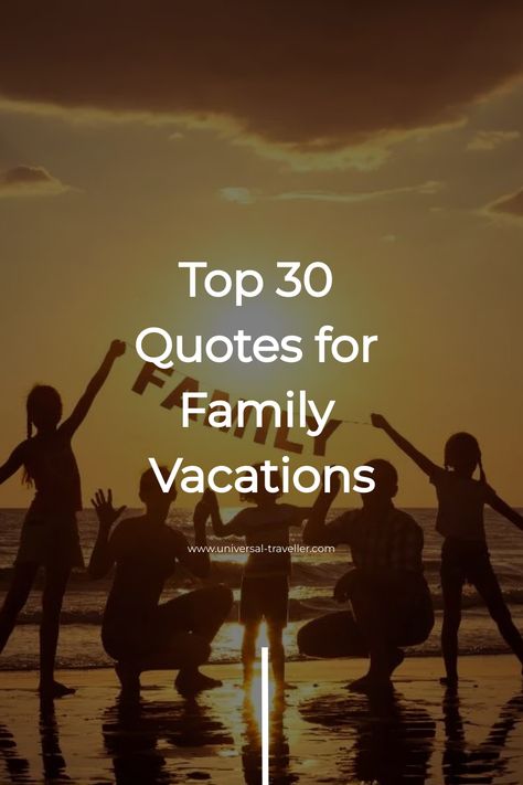 Explore a collection of heartwarming family vacation quotes that beautifully encapsulate the joy of traveling together. Whether you prefer sentimental reflections or humorous anecdotes, discover ideal phrases to remember your special trips with loved ones in a meaningful way. A Trip To Remember Quotes, Vacation With Family Quotes, Family Trip Quotes Memories, Vacation Memories Quotes, Trip Quotes Travel Memories, Family Vacation Quotes Memories, Vacations Quotes, Family Holiday Quotes, Family Trip Quotes