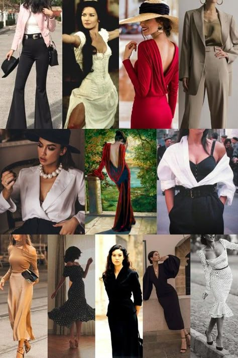 Soft Dramatic MoodBoard : Kibbe Dramatic Clothes, Theatrical Romantic Style, Dress In Winter, Dramatic Dresses, Dramatic Fashion, Soft Dramatic, Gamine Style, Dramatic Classic, Dramatic Style