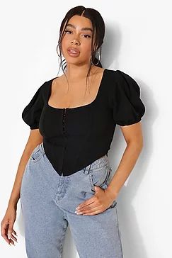 Search Corset Top Outfit Plus Size, Plus Size Vests, Cheap Plus Size Clothing, Corset Black, Plus Size Corset, Bandeaus, Plus Size Tank Tops, Top Trending, Trending Styles