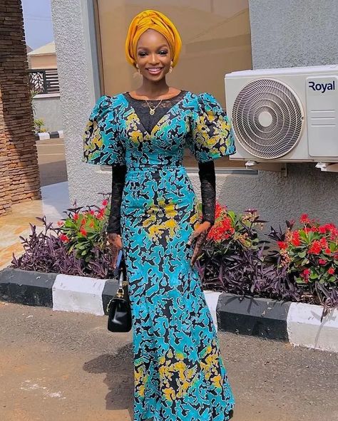 Long Ankara Dress Styles, Latest Gown Styles, Trending Ankara Styles, Latest Ankara Long Gown Styles, Styles For Ankara, Latest Ankara Dresses, Long Ankara Dresses, Budget Bridesmaid Dresses, Latest Ankara Gown Styles