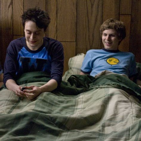 Scott Pilgrim And Wallace Wells, Scott And Wallace, Scott Pilgrim Movie, Scott Pilgrim Vs The World, Kieran Culkin, Michael Cera, Scott Pilgrim Vs. The World, Vs The World, Scott Pilgrim