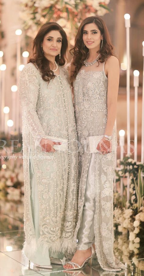 Brides mother and sister engagement dressss Inspo Shadi Dresses For Bride Mother, Brides Mother Pakistani Outfit, Engagement Dress For Sister, Sister Engagement Dress Indian, Shadi Dresses For Bride Sister Pakistani, Engagement Dress For Groom Sister, Brides Mother Indian Outfit, Dress For Bride Sister, Sister Engagement