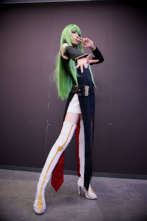 Cc Code Geass Cosplay, Cc Cosplay, Code Geass Cosplay, Code Geass C.c, Cosplay Couple, Cosplay Idea, Cosplay Tutorial, Code Geass, Warrior Girl