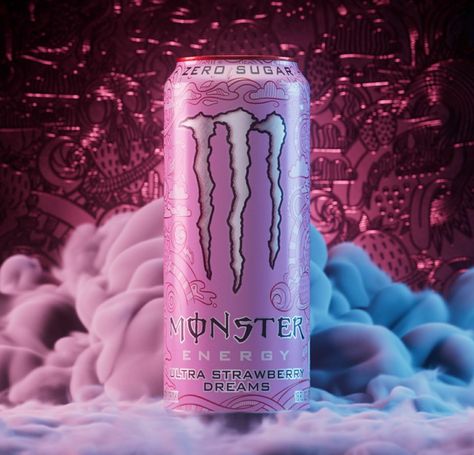 Sugar Free Energy Drinks, Monster Pictures, Miku Hatsune Vocaloid, Monster Energy Drink, Aesthetic Memes, Caffeine Content, Love Monster, Free Energy, Energy Drink