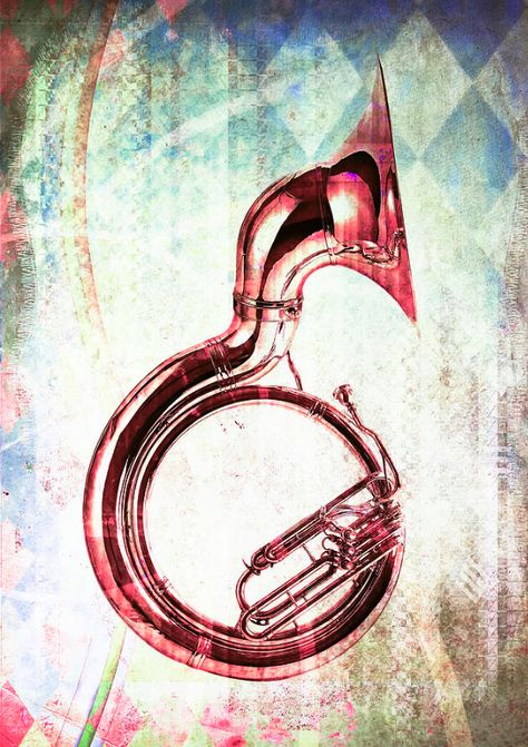 Sousaphone Art Sousaphone Art, Tuba Art, Tuba Pictures, Gym Art, Music Drawings, D Images, Musical Art, Trumpets, Heavy Metal Bands