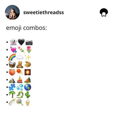 Emojis For Instagram Bio, Emoji Combinations Funny, Funny Emoji Combinations, Cute Insta Captions, Nicknames For Friends, Snapchat Friend Emojis, Love Emoji, Cute Emoji Combinations, Emoji Combos