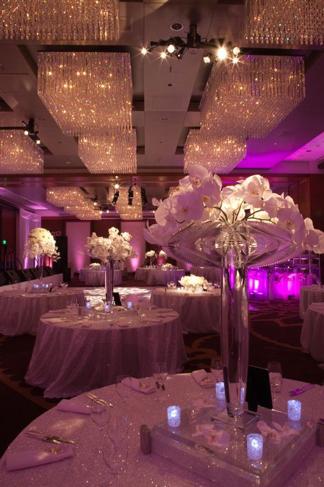 Ballroom Party Ideas, Sweet Sixteen Themes Color Schemes, Sweet 16 Venues Pink, Pink Venue For Quince, Sweet 16 Party Ideas Themes Pink, Sweet 16 Entrance, Sweet 16 Entrance Ideas, Ballroom Birthday Party, Quince Salon