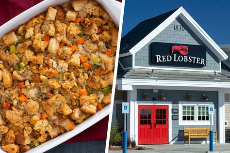 You Can Officially Make Red Lobster Cheddar Bay Biscuit Stuffing for Thanksgiving Stuffing For Thanksgiving, Red Lobster Restaurant, Cheddar Biscuit, Red Lobster Cheddar Bay Biscuits, Red Lobster Biscuits, Cheddar Bay Biscuits, Thanksgiving Prep, Cheddar Biscuits, Thanksgiving Stuffing