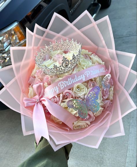 Flower Bouquet For Quinceanera, Ribbon Roses Bouquet Mothers Day, Forever Roses Bouquet, Happy Birthday Ramo, Eternal Flower Bouquet Ideas, Ribbon Ramo, Birthday Ramos, Eternal Bouquet Ideas, Ribbon Ramos