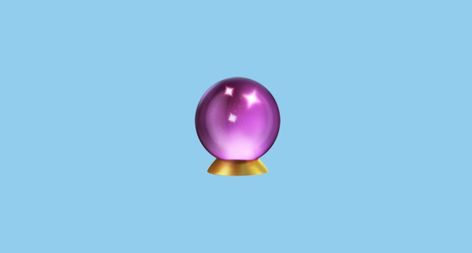 Crystal Orb, Fortune Teller, Apple Ios, Blue Crystals, Crystal Ball, To Tell, The Future, Harry Potter, Sparkle