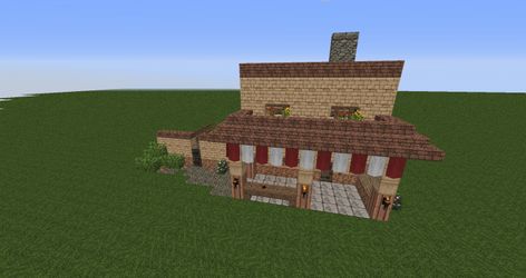 Butcher Exterior 1 Butcher Minecraft, Forge Of Empires, 3d Art Projects, Minecraft City, Minecraft Map, The Butcher, Medieval Houses, Minecraft Projects, Iron Age