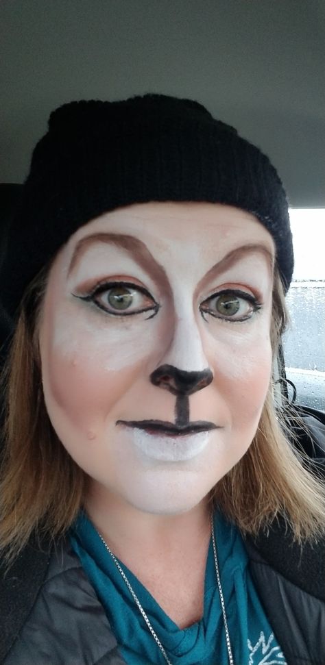 Goat Costume Women, Goat Halloween Costume, Diy Goat Costume, Goat Face Paint, Goat Costume Diy, Goat Makeup, Halloween Hats Diy, Goat Costume, Goat Simulator