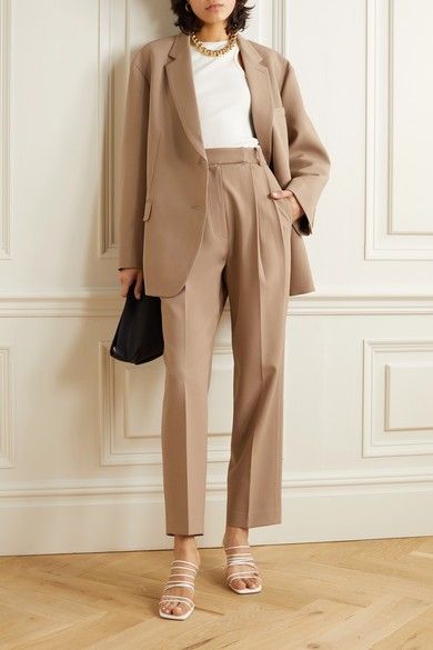 Beige Suits, Frankie Shop, Woman Suit Fashion, Classy Work Outfits, Formal Outfit, Suit Fashion, Best Fashion, Office Outfits, Looks Vintage