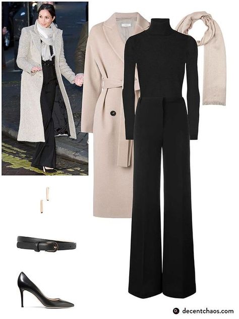 Feminine Workwear, Estilo Meghan Markle, Outfit Capsule, Meghan Markle Outfits, Meghan Markle Style, Minimalist Capsule Wardrobe, Capsule Outfits, Classy Work Outfits, Business Outfit