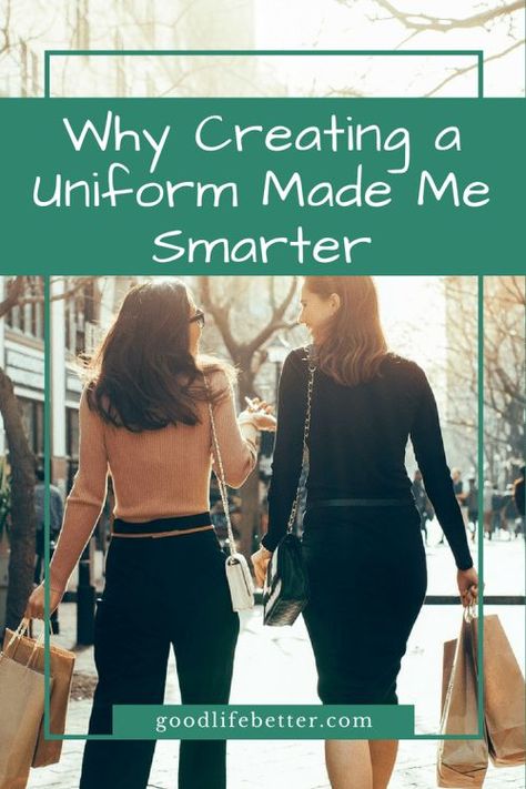 Simplify Wardrobe, Creating A Capsule Wardrobe, Work Uniform, Simple Wardrobe, Minimalist Women, Changing Habits, Work Uniforms, Uniform Fashion, Minimalist Wardrobe