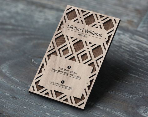 Excited to share the latest addition to my #etsy shop: Personalized Wooden Embossed Laser Cut Business Card, Custom Wood Business Card, Personal Card, VIP Busineess Card with Logo, Visiting Card https://etsy.me/3MCbtD6 #giftforher #giftforhim #personalizedgift #uniqueg Business Card Personal, Laser Cut Business Cards, Laser Engraved Business Cards, Wood Business Card, Wooden Business Card, Wood Business, Wood Business Cards, Stylish Business Cards, Veterans Day Gifts