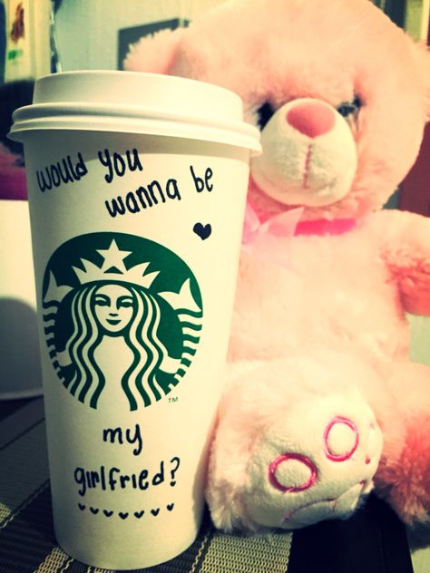 Would you wanna be my girlfriend? #lovein #Starbucks Do You Wanna Be My Girlfriend, Wanna Be My Girlfriend, Be My Girlfriend, Will You Be My Girlfriend, Coffee Reading, Marriage Goals, Me As A Girlfriend, My Girlfriend, Starbucks Hot