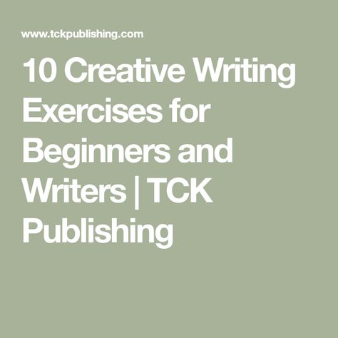 Writing Exercises Writers, Writing Kids Books, Creative Writing Exercises, Writing Images, Exercises For Beginners, Memoir Writing, Creative Writing Tips, Writing Exercises, Writing Challenge