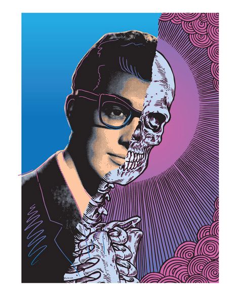 Ben Brown's Celebrity Zombies Arte Zombie, Ben Brown, Buddy Holly, Music Pictures, Poster Series, Brown Art, Celebrity Portraits, A Level Art, Pranayama