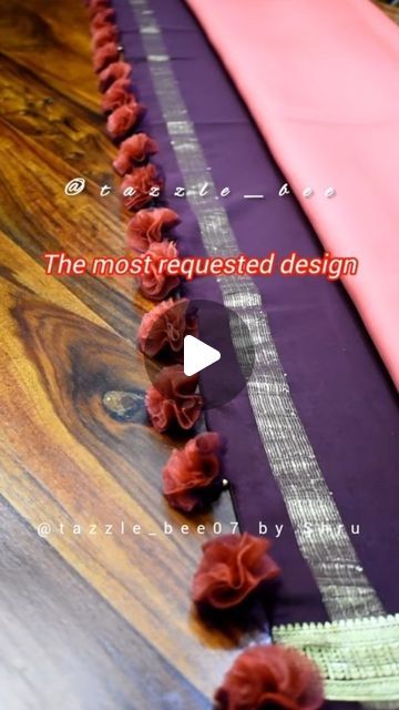 Could Video, Saree Folding, Big Tassels, Saree Kuchu New Designs, Thread And Needle, Saree Tassels Designs, Cotton Blouse Design, Saree Kuchu Designs, Saree Tassels