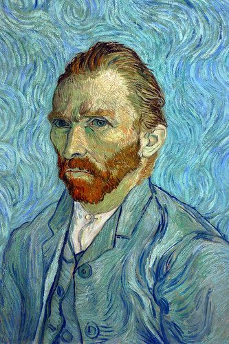 Vincent van Gogh: [45] Self-portrait (1889) | Self portrait … | Flickr Famous Self Portraits, Van Gogh Landscapes, Van Gogh Self Portrait, Self Portrait Art, Famous Historical Figures, Monet Paintings, Dutch Artists, Claude Monet, Vincent Van Gogh