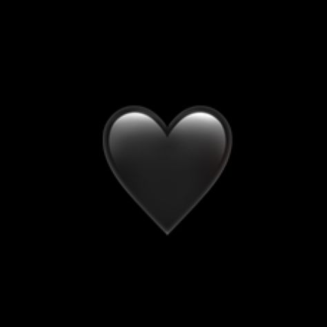 Iphone Love Emoji, Black Heart Emoji, Phone Emoji, Geometric Animal Tattoo, Black Emoji, Ios Emoji, Emoji Iphone, Cherry Blossoms Illustration, Couple Tattoos Unique